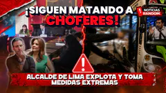 ¡SIGUEN MATANDO A CHOFERES! Alcalde de Lima explota y toma medidas extremas - NOTICIAS RANDOM