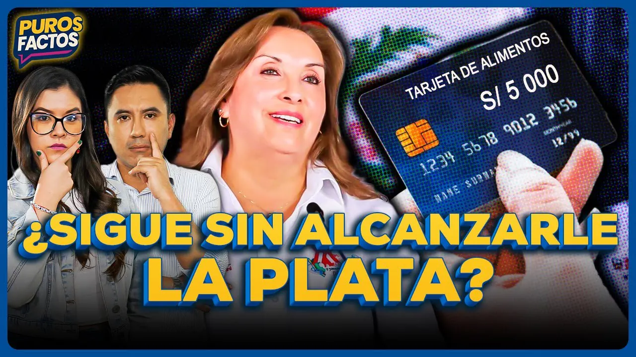 Reproducir: 💰🍽️  ¿LA PRESIDENTA USA UNA TARJETA DE ALIMENTOS? PRESIDENCIA SE PRONUNCIA #PUROSFACTOS