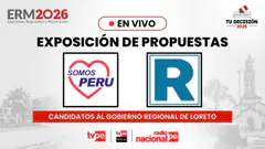Candidatos gobierno regional de Loreto: Partidos Somos Perú y Renovación Popular | Tu Decisión 2026