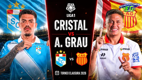 [REACCION] CRISTAL VS ATLÉTICO GRAU REACCIÓN EN VIVO | TORNEO CLAUSURA 2026