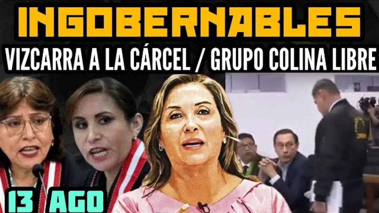 Reproducir: VIZCARRA A BARBADILLO/ PATRICIA BENAVIDES SE AUTO-INVESTIGARÁ/ DINA LIBERA GENOC1DA$ - 13 AGOS