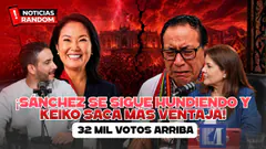 SANCHEZ SE SIGUE HUNDIENDO Y KEIKO SACA MÁS VENTAJA - NOTICIAS RANDOM