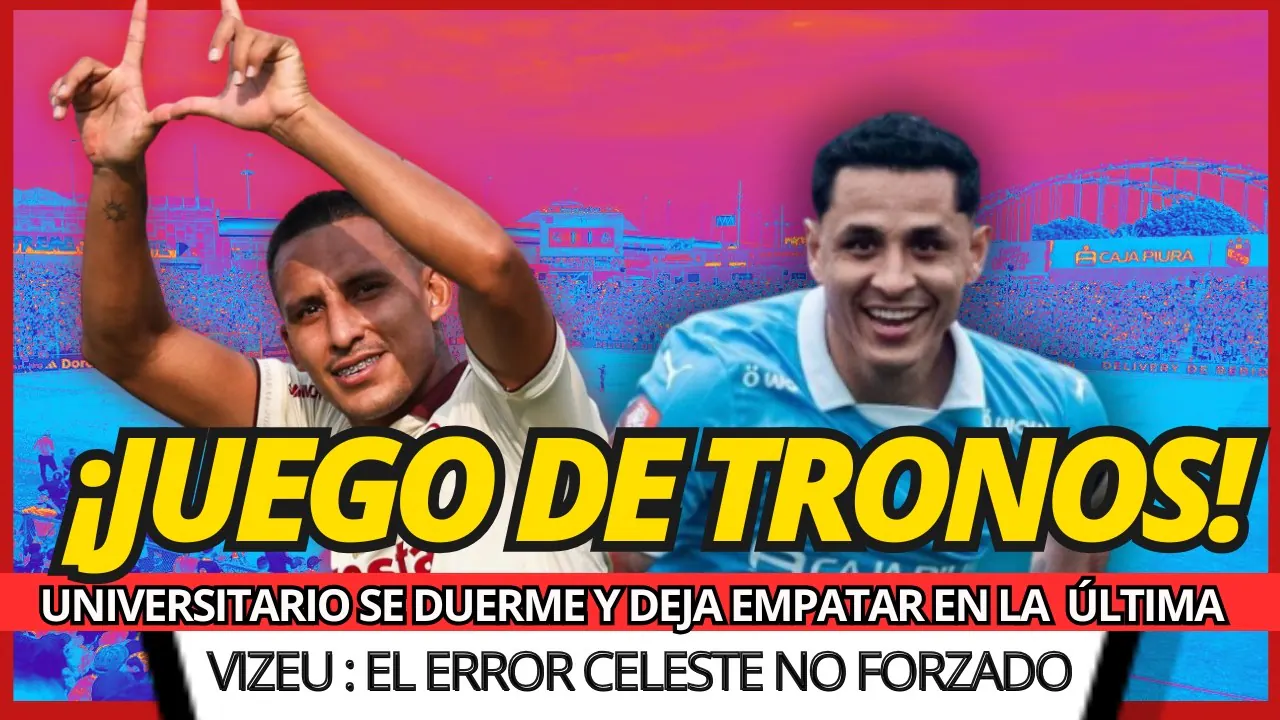 Reproducir: SPORTING CRISTAL (2-2) UNIVERSITARIO : LA RESACA QUE NO PEDISTE - HDC