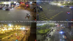 Las cámaras de la MML monitorean en tiempo real, las movilizaciones | 25 de octubre