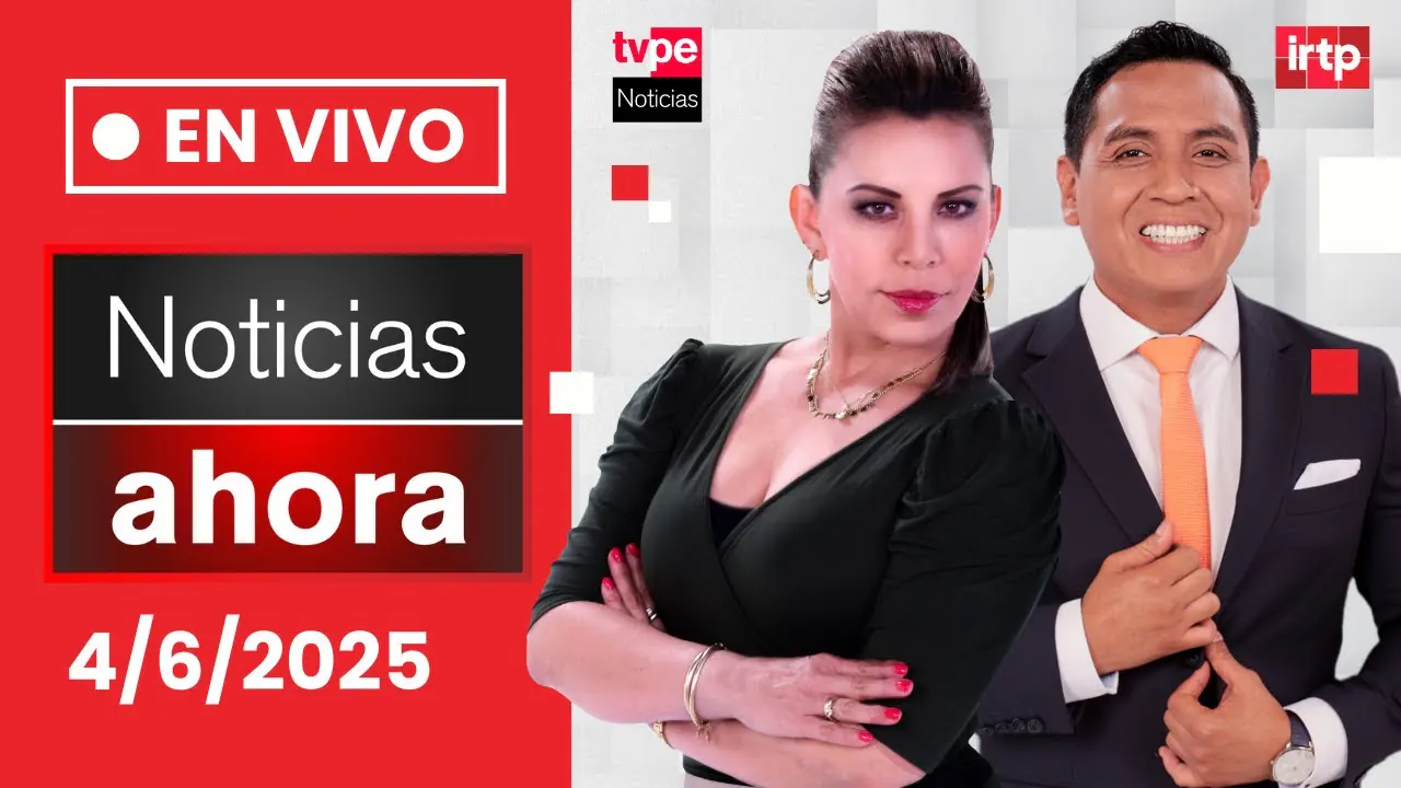 Reproducir: TVPerú Noticias EN VIVO: Noticias Ahora, miércoles 4 de junio del 2025