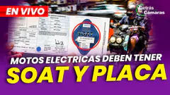 EN VIVO | ¡ATENCIÓN! MOTOS ELÉCTRICAS DEBEN TENER SOAT | DETRÁS DE CÁMARAS – Panamericana TV