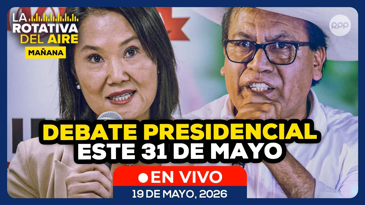 Reproducir: 📲🔴 EN VIVO | La Rotativa del Aire (Mañana): noticias de Perú en directo | 19/05/2026