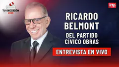 Entrevista a Ricardo Belmont de Cívico Obras | "Tu decisión 2026" por TVPerú Noticias EN VIVO