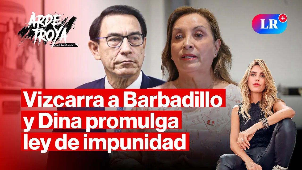 Reproducir: VIZCARRA a BARBADILLO, DINA reta a la CIDH y ACUÑA invoca a Dios | Arde Troya con JULIANA OXENFORD