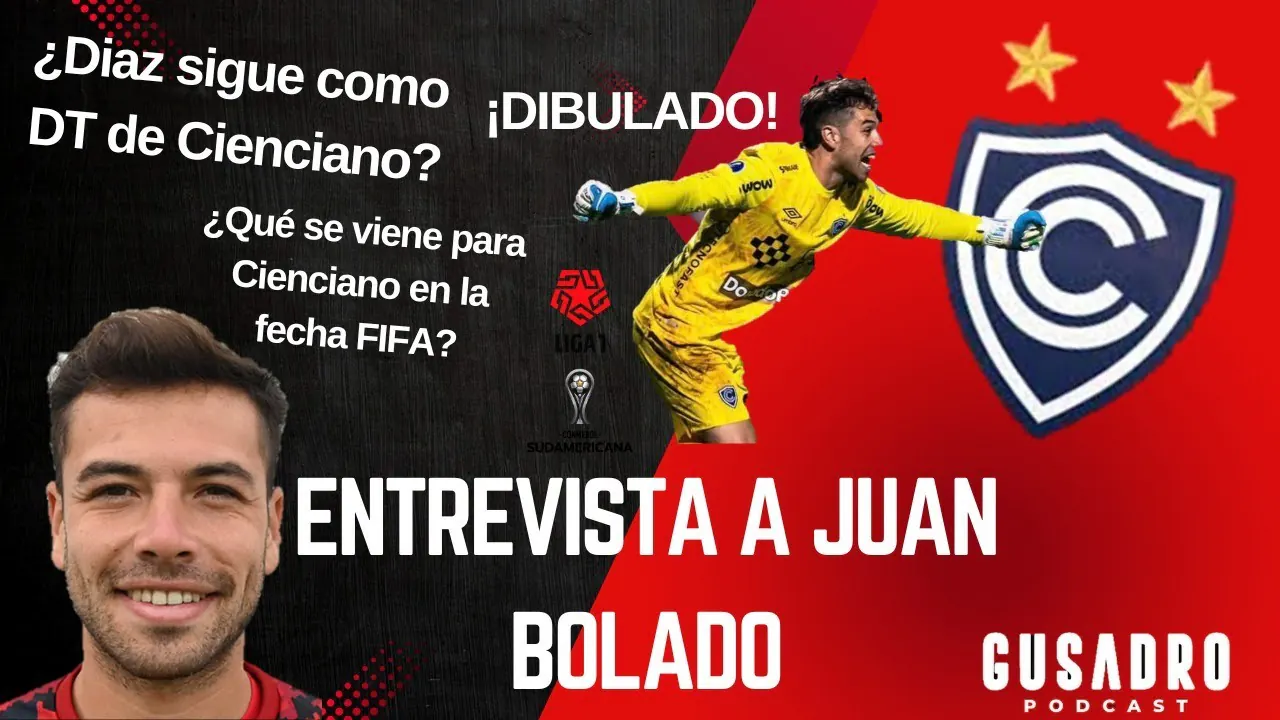 Reproducir: GUSADRO PODCAST: ENTREVISTA CON JUAN CRUZ BOLADO, ARQUERO DE CIENCIANO (HOY 8:00 P.M.)