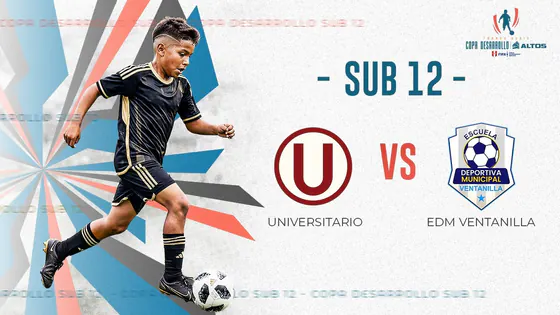 EN VIVO | UNIVERSITARIO VS EDM VENTANILLA | COPA DESARROLLO SUB 12 ORO | CLAUSURA FECHA 2