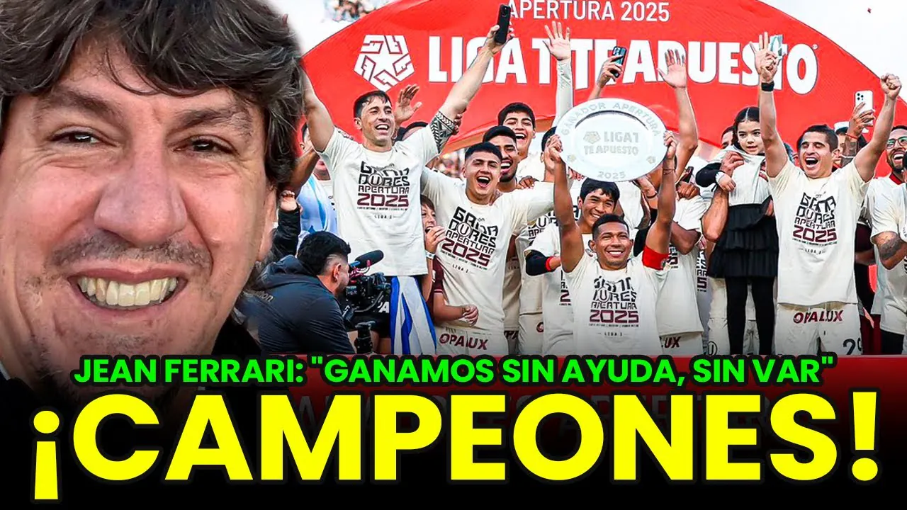 Reproducir: UNIVERSITARIO SE CORONÓ CAMPEÓN DEL TORNEO APERTURA 2025