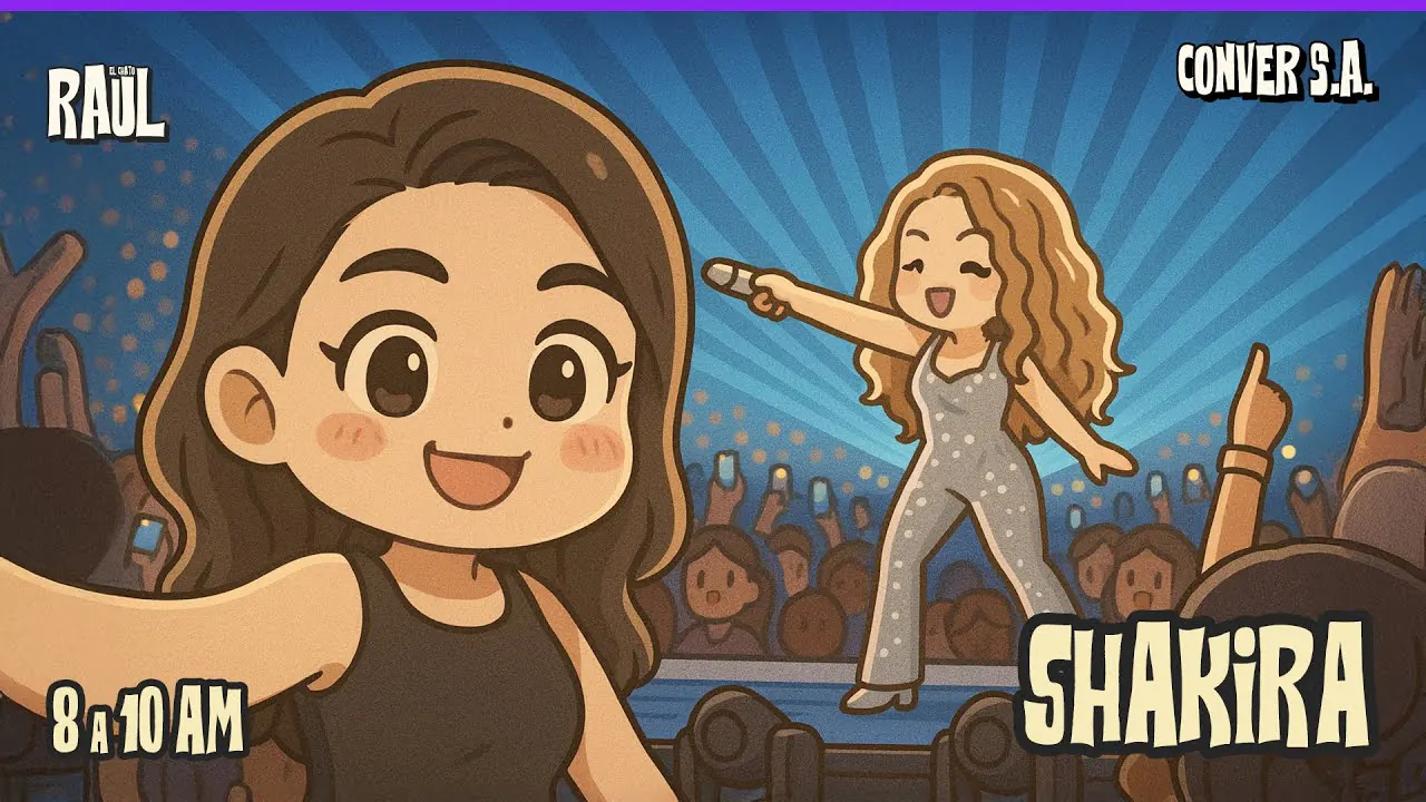 Reproducir: Concierto de Shakira - Se cayó Internet - 😱 TIEMBLA EL STREAM🟢🟢 #ElChatoRaul