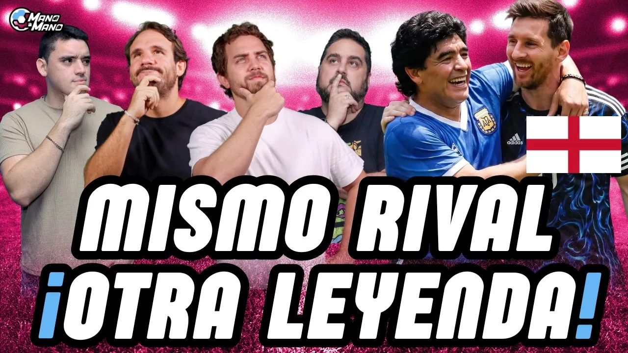 Reproducir: ARGENTINA ENFRENTA A INGLATERRA: EL DUELO QUE CONSAGRÓ A DIEGO… ¿Y AHORA A MESSI?