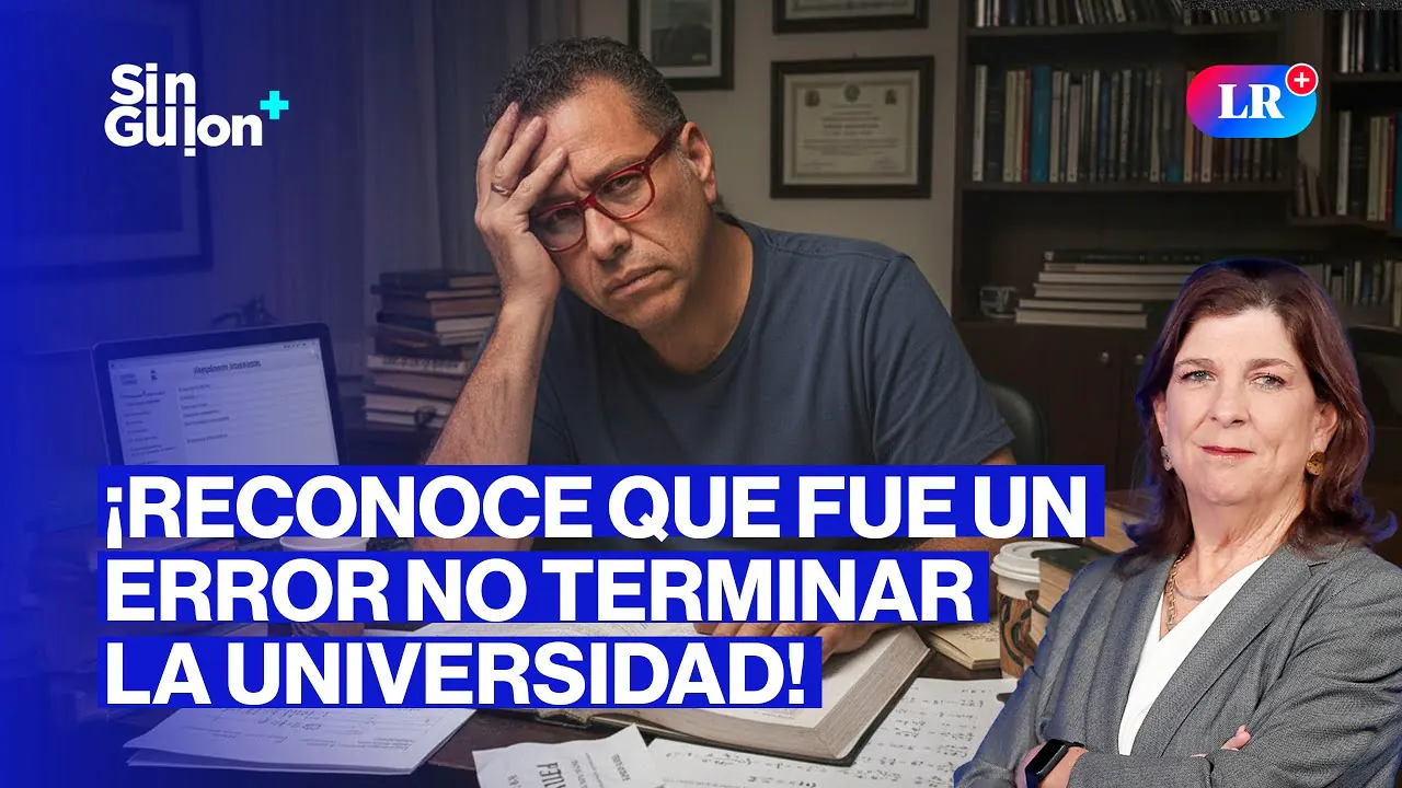Reproducir: BUTTERS: “UN ERROR FUE NO CULMINAR MI ETAPA UNIVERSITARIA” | SIN GUION CON ROSA MARÍA PALACIOS