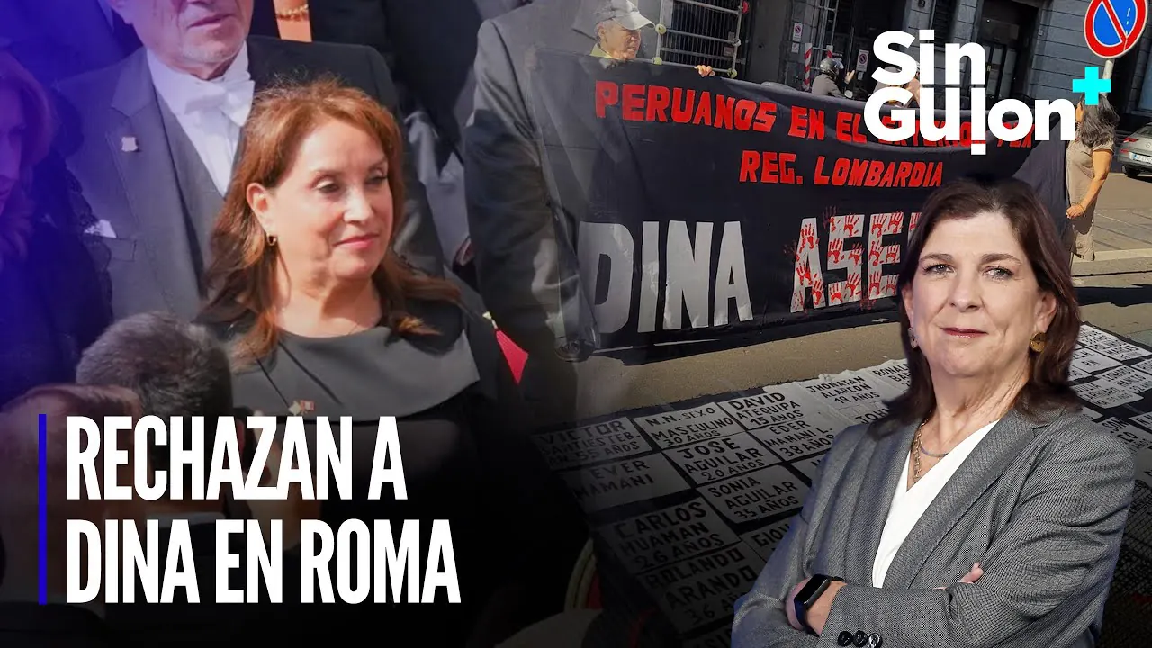Reproducir: DINA BOLUARTE en ROMA y salieron los AUDIOS | Sin Guion con Rosa María Palacios