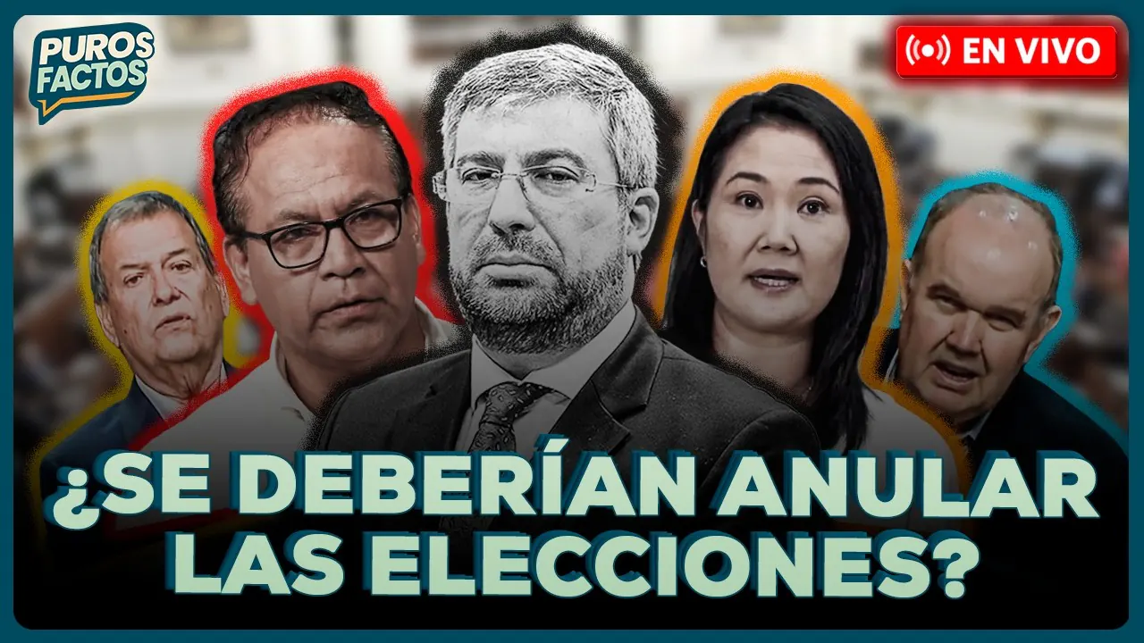 Reproducir: 🚨 #ENVIVO | ¿PROCESO ELECTORAL SE ANULARÍA? CANDIDATOS Y AUTORIDADES SE PRONUNCIAN | #PUROSFACTOS
