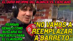 REÁTEGUI: GOROSITO LE DIJO 'CARADURA' A PÉREZ / / DT DE PEÑA: VIENE DE UNA LIGA QUE NO EXISTE