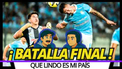 CRISTAL VS. ALIANZA LIMA : PLAY OFF IDA : REACCION DE HINCHAS