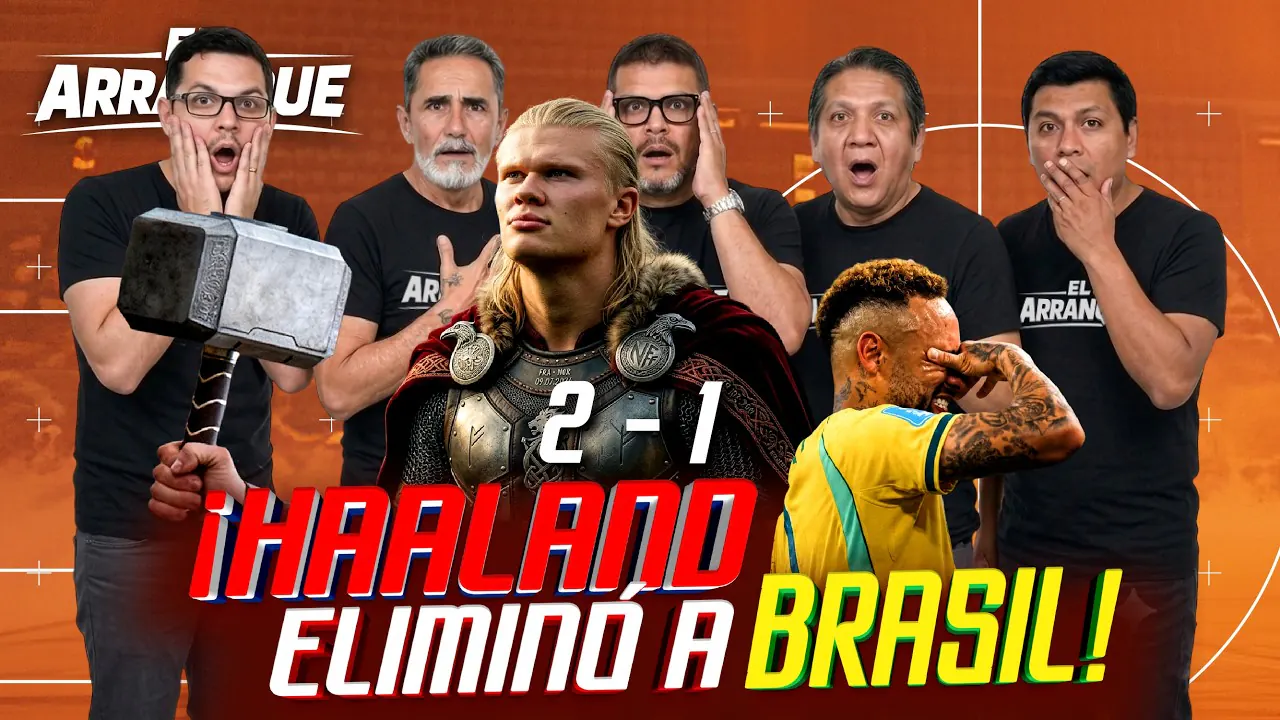 Reproducir: EN VIVO EL ARRANQUE: HAALAND ELIMINÓ A BRASIL