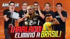 EN VIVO EL ARRANQUE: HAALAND ELIMINÓ A BRASIL
