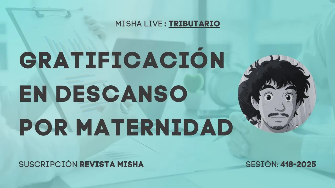 Reproducir: GRATIFICACIÓN EN DESCANSO POR MATERNIDAD