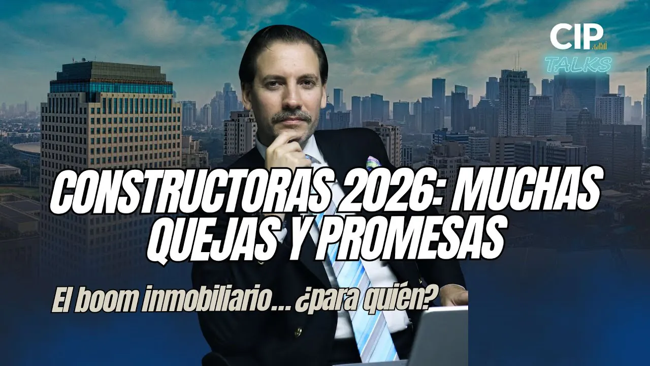 Reproducir: MUCHAS QUEJAS Y PROMESAS DE LAS CONSTRUCTORAS - CIP TALKS