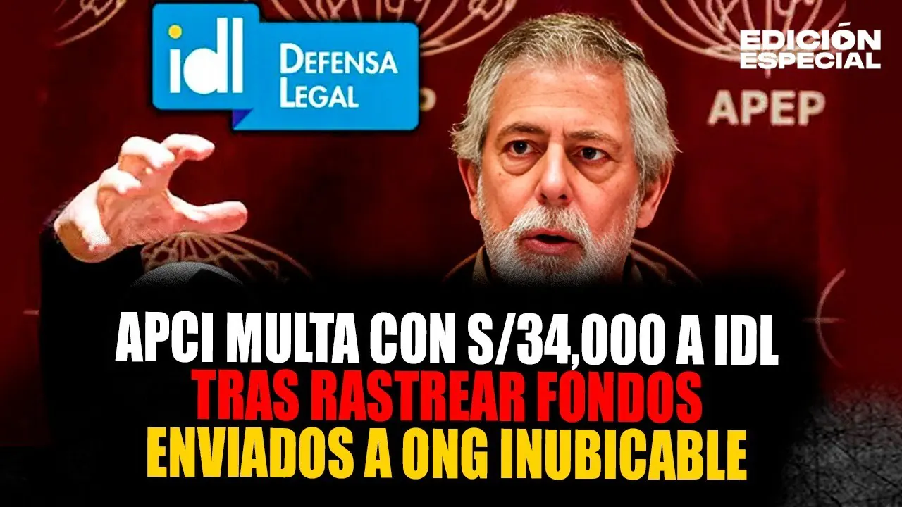 Reproducir: #EnVivo IDL es multada con 34 mil soles por APCI tras enviar miles de dólares a ONG 'Fantasma'