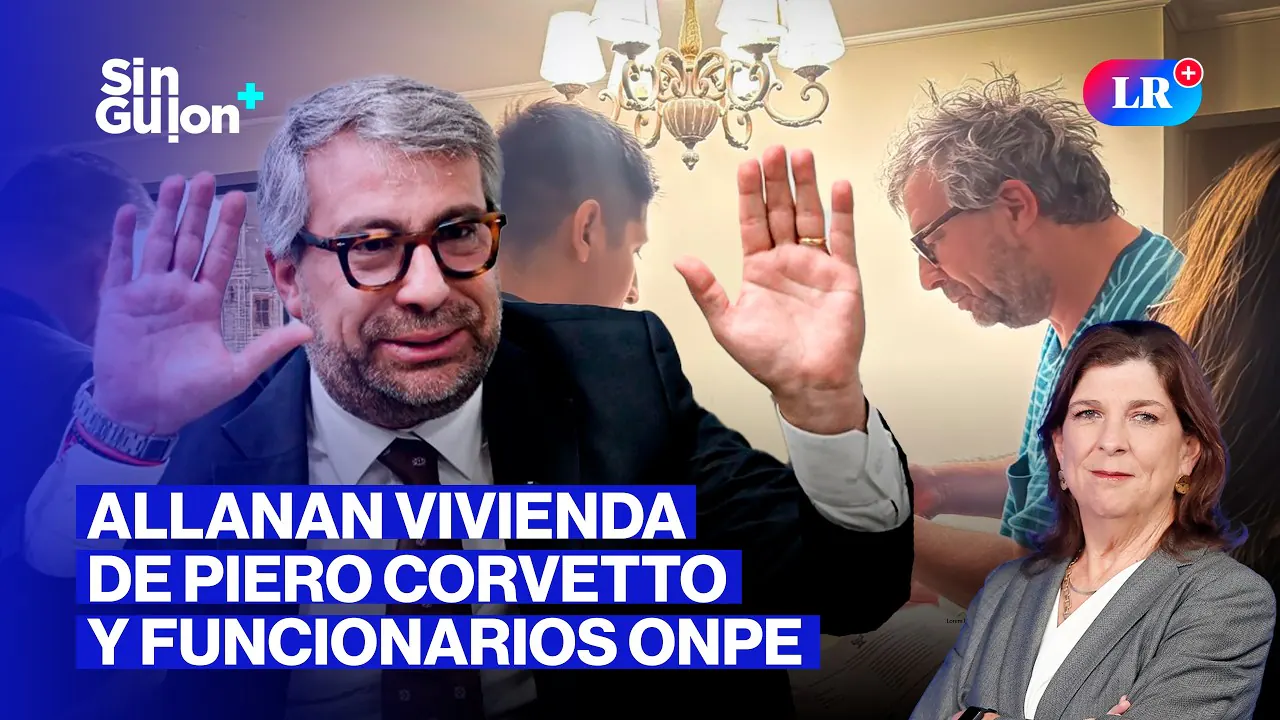 Reproducir: FISCALÍA ALLANA VIVIENDA DE PIERO CORVETTO, ¿QUÉ PASÓ? | SIN GUION CON ROSA MARÍA PALACIOS