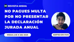 NO PAGUES MULTA POR NO PRESENTAR LA DECLARACIÓN JURADA ANUAL