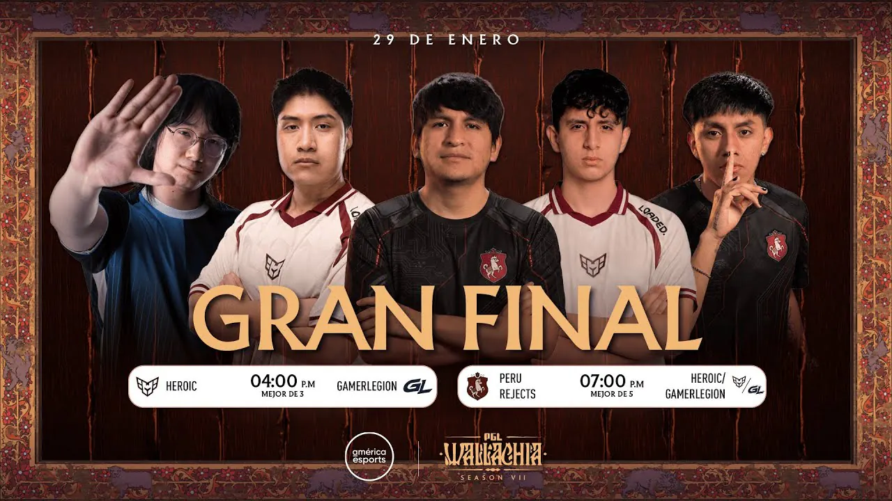 Reproducir: GAMERLEGION vs HEROIC | Wallachia Season 7: CQ Final Lower