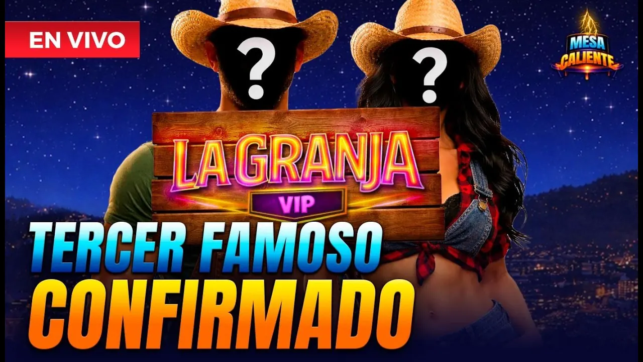 Reproducir: 🔴EN VIVO –REVELAMOS EL TERCER INTEGRANTE DE “LA GRANJA VIP” | Mesa Caliente por Panamericana TV