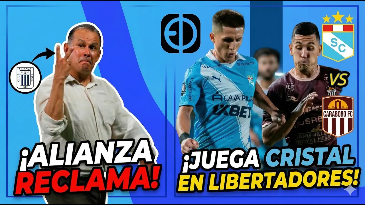 Reproducir: EN VIVO: ALIANZA RECLAMA CONTRA REYNOSO \ JUEGA CRISTAL EN LIBERTADORES | EL DEPORTIVO DIGITAL