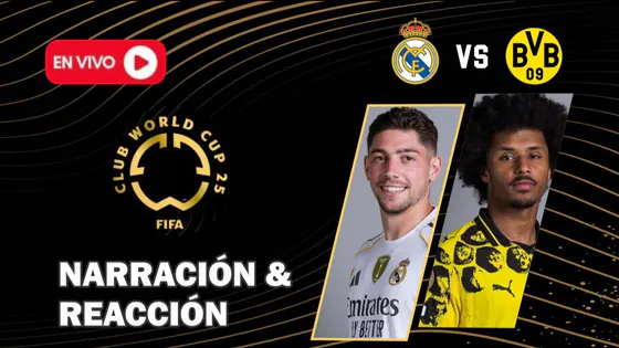 REAL MADRID VS DORTMUND #ENVIVO | MUNDIAL DE CLUBES – CUARTOS | NARRA JAROL ALVARADO