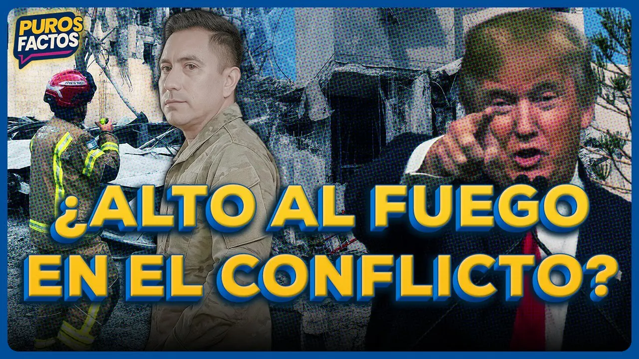 Reproducir: 🔥💥 ¿SE ACABÓ LA GUERRA? DONALD TRUMP ANUNCIÓ ALTO AL FUEGO EN MEDIO ORIENTE #PUROSFACTOS