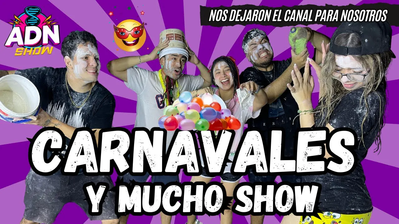 Reproducir: MARTES DE CARNAVALES  - ¡NOS MOJAMOS EN VIVO! 💦👹🎉🎊