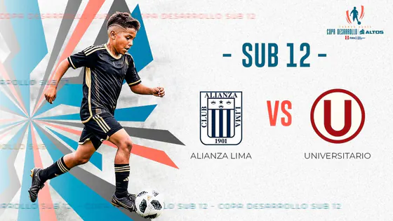 EN VIVO | ALIANZA LIMA VS UNIVERSITARIO | COPA DESARROLLO SUB 12 ORO | FINAL