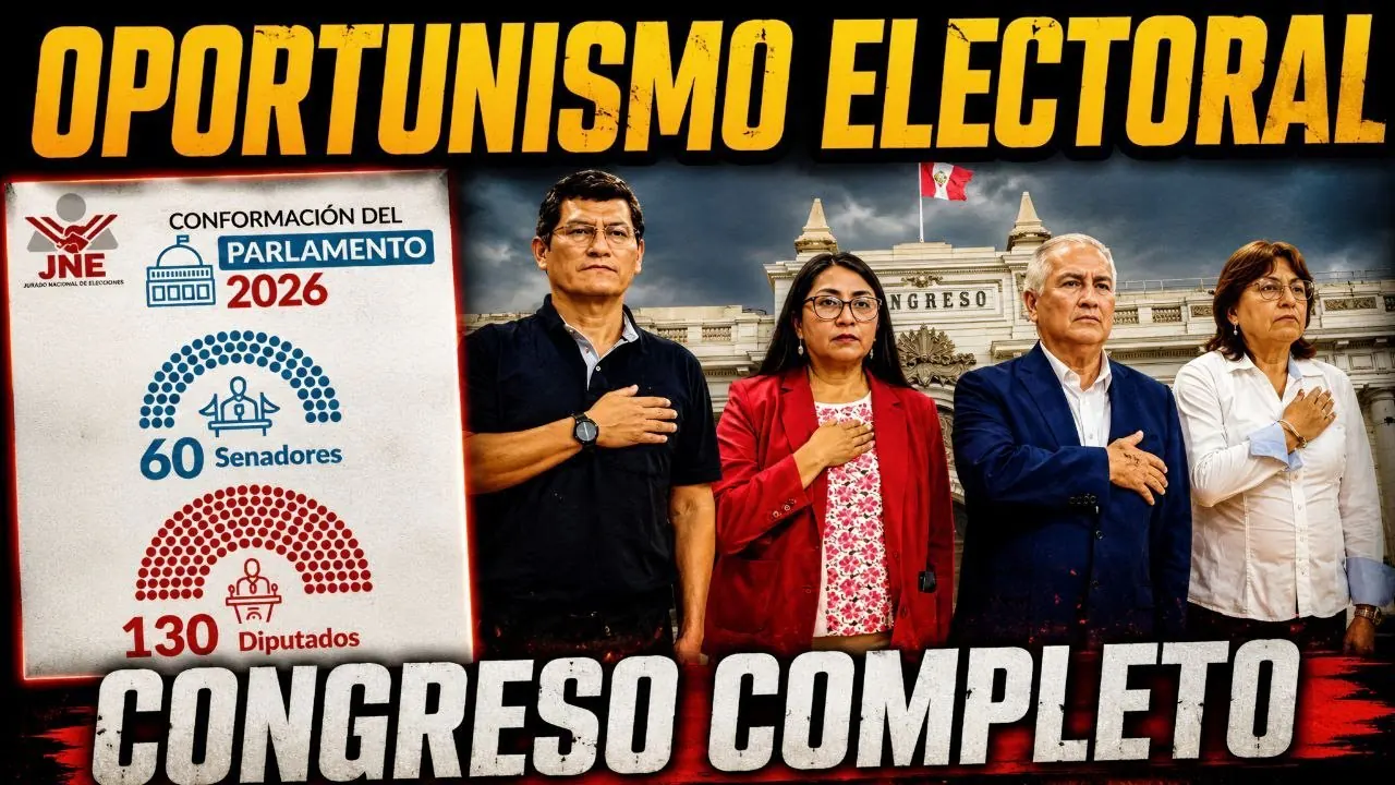 Reproducir: Definido: Senado y Diputados | Oportunismo electoral | 5 años de cárcel: Roberto Sánches RESPONDE