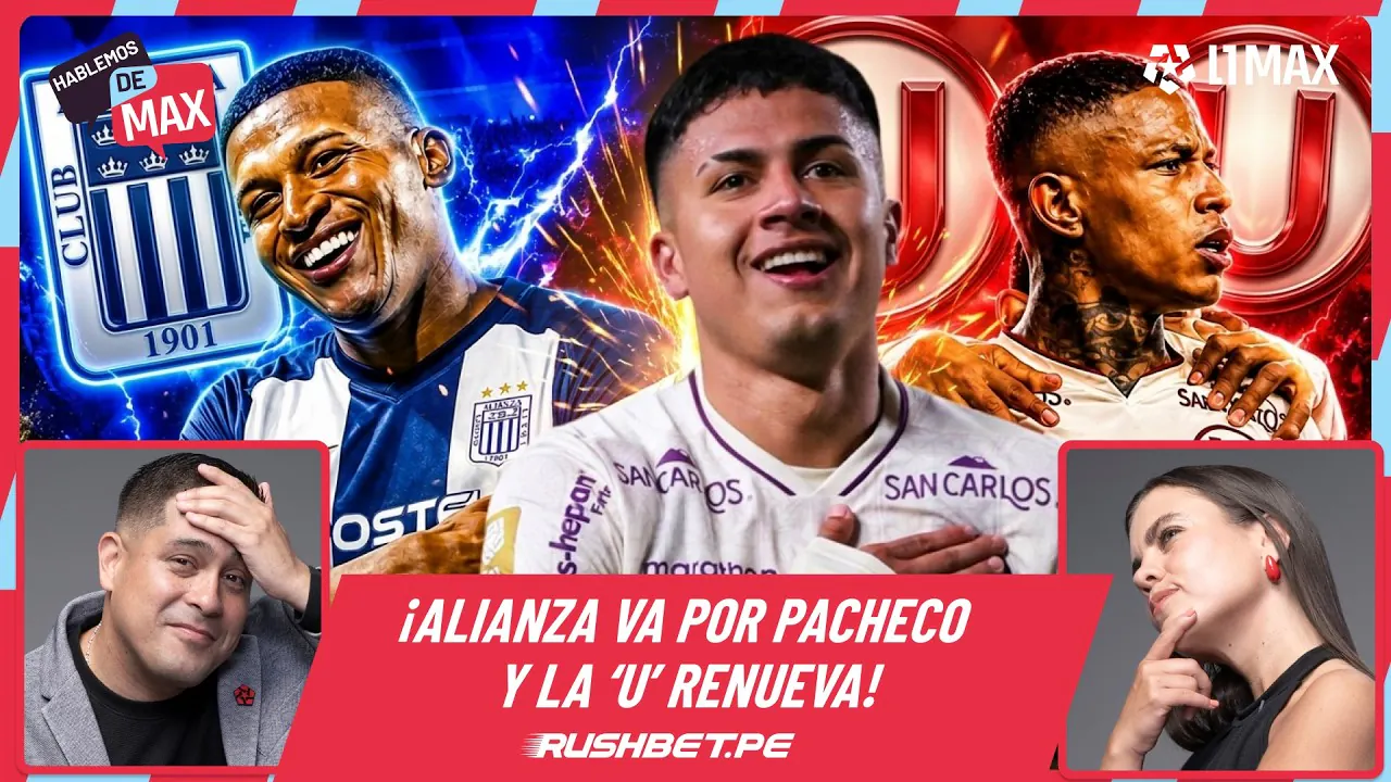 Reproducir: 🔴ALIANZA VA POR PACHECO Y LA 'U' RENUEVA! POLO POR 3 AÑOS Y CONCHA SERÍA EL PRÓXIMO | HDM - EN VIVO