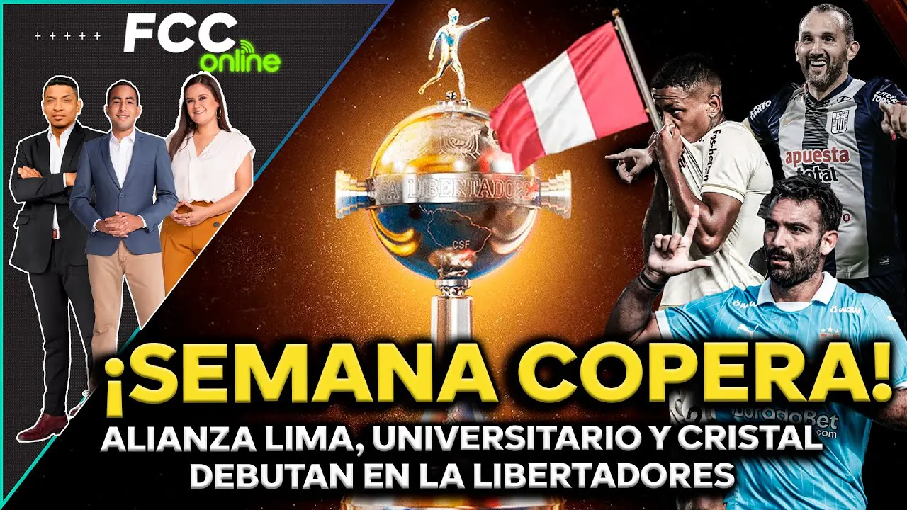 Reproducir: 🔴 #ENVIVO ⚽📲 ALIANZA, UNIVERSITARIO Y CRISTAL QUIEREN HACER HISTORIA EN SU DEBUT COPERO  #FCCONLINE