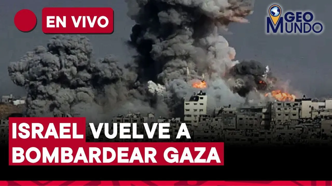 Reproducir: Israel anuncia que continuará bombardeos en Gaza | “Geomundo”