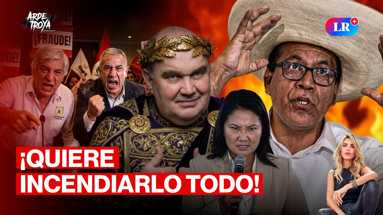 Reproducir: ROBERTO SÁNCHEZ SUBE Y LÓPEZ ALIAGA DENUNCIA FRAUDE | ARDE TROYA  CON JULIANA OXENFORD