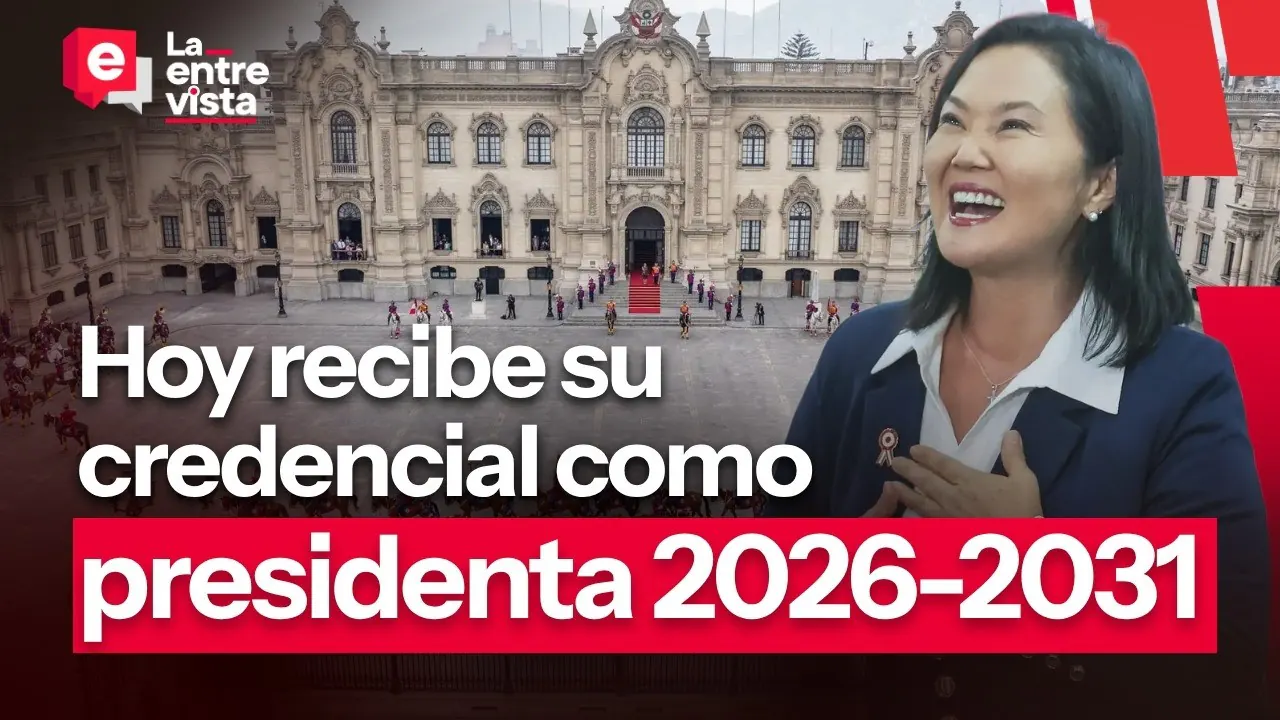 Reproducir: JNE entrega credenciales a Keiko Fujimori | “La Entrevista” | EN VIVO 15/07/2026