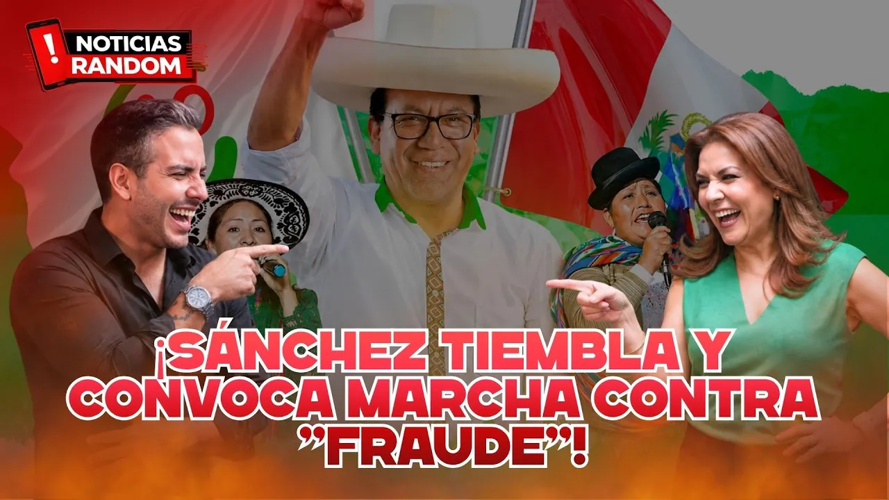 Reproducir: ¡SÁNCHEZ TIEMBLA Y CONVOCA MARCHA CONTRA “FRAUDE”! - NOTICIAS RANDOM