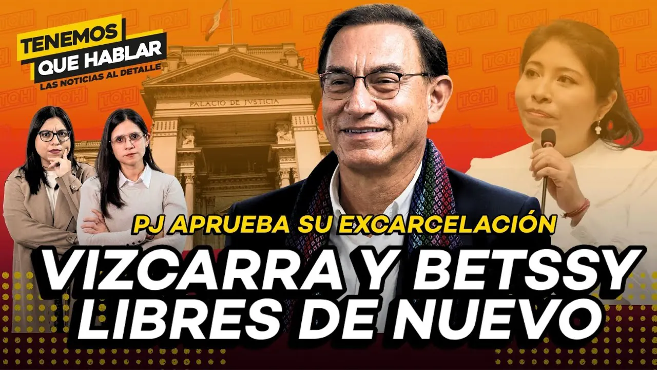 Reproducir: 🔴 PJ aprueba la excarcelación inmediata de Martín Vizcarra y Betssy Chávez | TQH EN VIVO