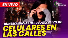 EN VIVO - CONSECUENCIAS DEL USO EXCESIVO DE CELULARES EN LA CALLE – Panamericana TV