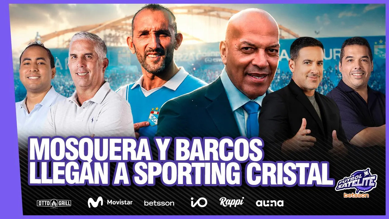 Reproducir: COMIENZA UNA NUEVA ERA EN SPORTING CRISTAL | ¿QUÉ TAL LES IRÁ A MOSQUERA Y BARCOS? #FÚTBOLSATÉLITE