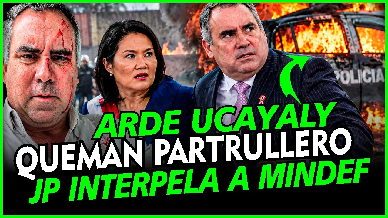 Reproducir: 🔥ARDE UCAYALY QUIENTO DIA DE PARO! JP PIDE INTERPELAR AL MINDEF . COLCHADO AVITA HABLAR DE CASTILLO