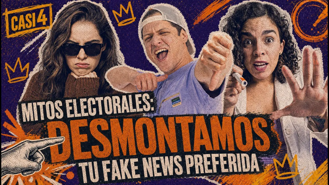 Reproducir: MITOS ELECTORALES: Desmontamos tu Fake News preferida del 2026 | Casi 4