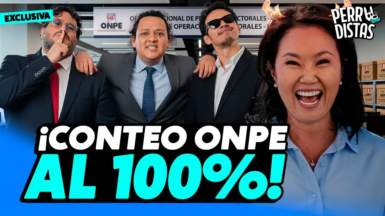 Reproducir: ONPE CONTEO AL 100% Y EMPIEZA LA CANDIDATURA PARA ALCALDE DE LIMA | PERRODISTAS